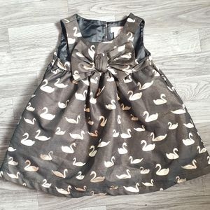 Cat & Jack Girl's 2T Flamingo Dress Fancy